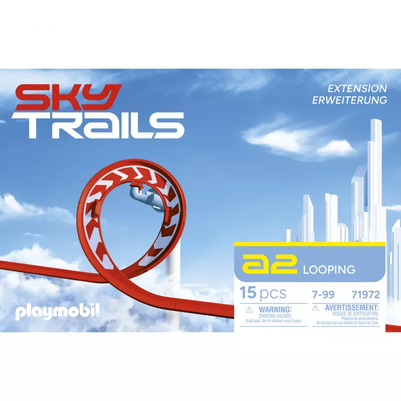 PLAYMOBIL 71972 Sky Trails looping uitbreiding