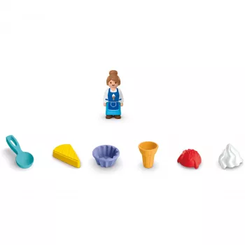 PLAYMOBIL 72006 JUNIOR zand-ijssalon