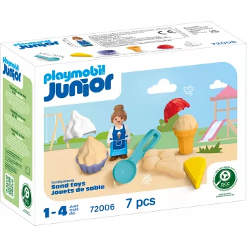 PLAYMOBIL 72006 JUNIOR zand-ijssalon