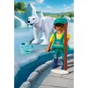 Playmobil 72090 Animals & Friends Zoo: ijsbeer en dierenverzorger