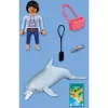 PLAYMOBIL 72091 Animals & Friends Zoo dolfijn en bezoekers