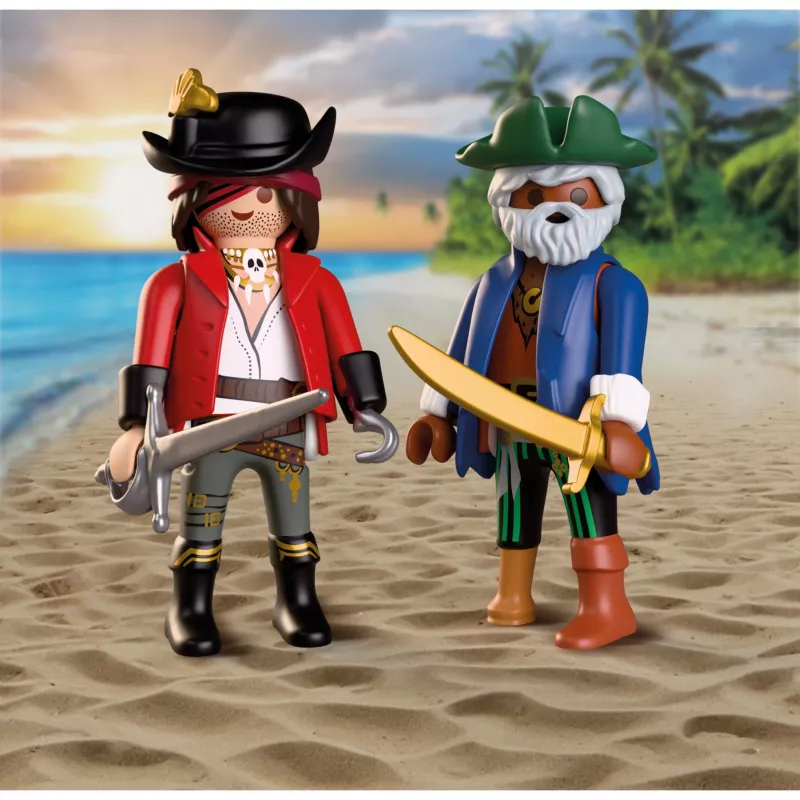 PLAYMOBIL 72100 verrassingsei piraten speelfigurenset