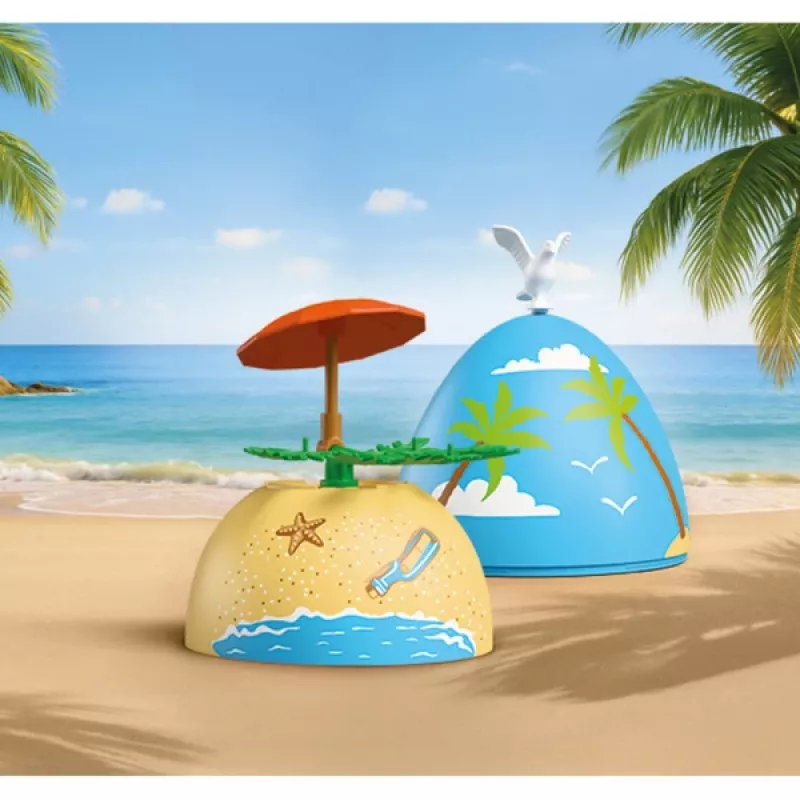 PLAYMOBIL 72101 speelei Beach Holiday Surprise Toy Egg