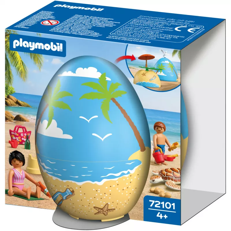 PLAYMOBIL 72101 speelei Beach Holiday Surprise Toy Egg