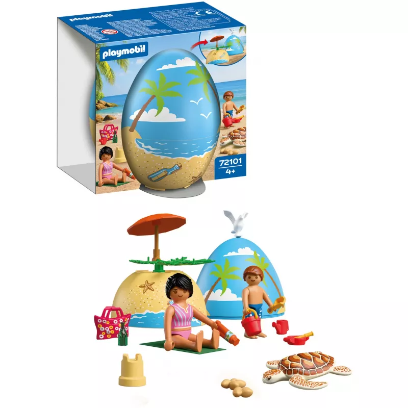 PLAYMOBIL 72101 speelei Beach Holiday Surprise Toy Egg