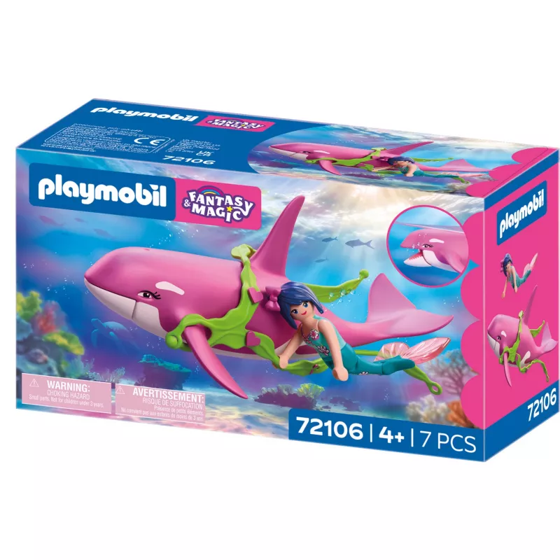 Playmobil 72106 Fantasy & Magic Orka met zeemeermin