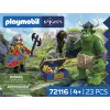 PLAYMOBIL Knights 72116 Troll met Leeuwenridder-schat