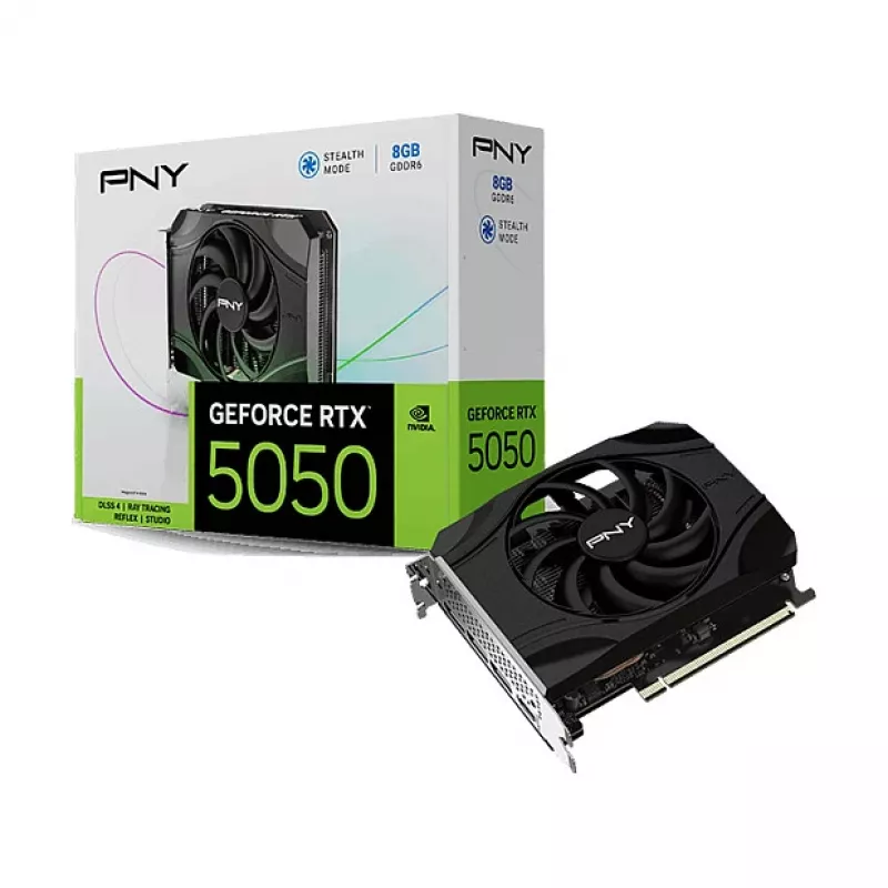 PNY GeForce RTX 5050 Grafische kaart - 8 GB GDDR7
