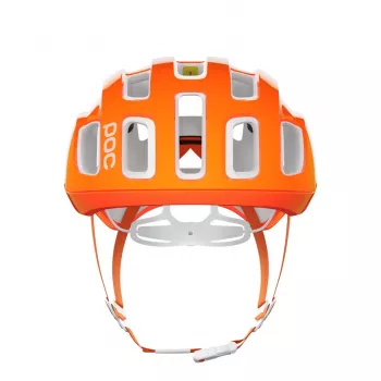 POC Ventral Lite fietshelm medium Fluorescent Orange/AVIP White
