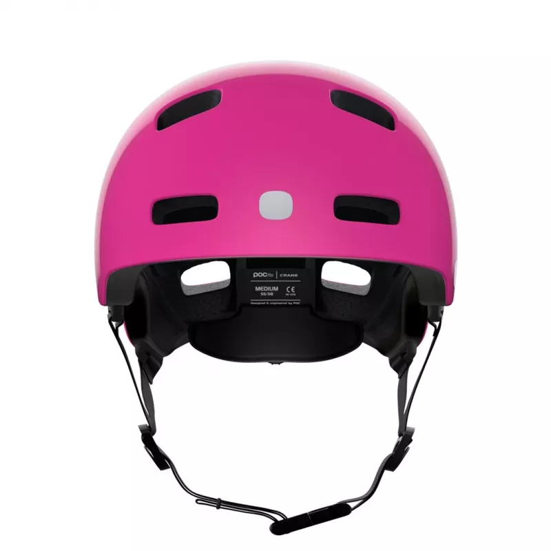 POCito Crane MIPS kinderfietshelm - neonroze - maat M (55-58 cm)