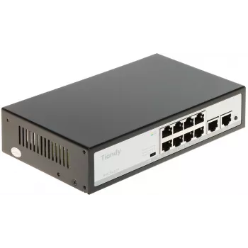 POE LANG TC-P3S010 8-poorts unmanaged PoE+ switch 90W