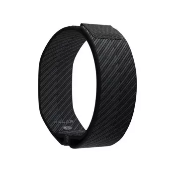 Polar Loop SoftWeave armband S-L, zwart (Night Black) – verwisselbaar armband voor Polar Loop