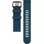 Polar textiel horlogeband 22 mm M-L blauw