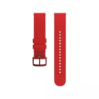 Polar Tide siliconenarmband – 20 mm, medium/large, rood