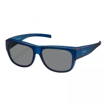 Polaroid Ancillaries PLD9003SM3Q unisex zonnebril - zwart montuur, grijze gepolariseerde glazen