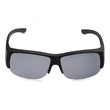 Polaroid Ancillaries PLD9007SDL5 unisex zonnebril - zwart montuur, grijze gepolariseerde glazen