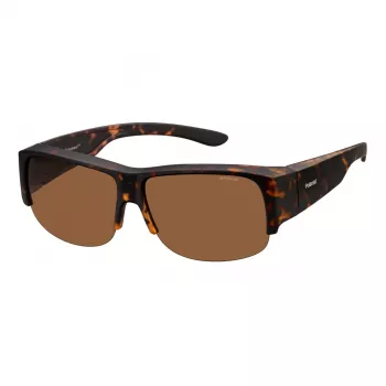 Polaroid Ancillaries PLD9007SV08 unisex zonnebril - zwart montuur, grijze gepolariseerde glazen