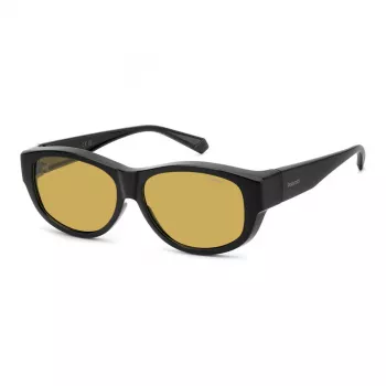 Polaroid Ancillaries PLD9020S71C unisex zonnebril - zwart montuur, grijze gepolariseerde glazen