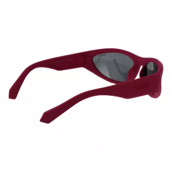 Polaroid PLD 2165/S 59GMY Unisex gepolariseerde zonnebril - donkergrijs montuur, grijze glazen - 59mm