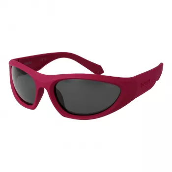 Polaroid PLD 2165/S 59GMY Unisex gepolariseerde zonnebril - donkergrijs montuur, grijze glazen - 59mm