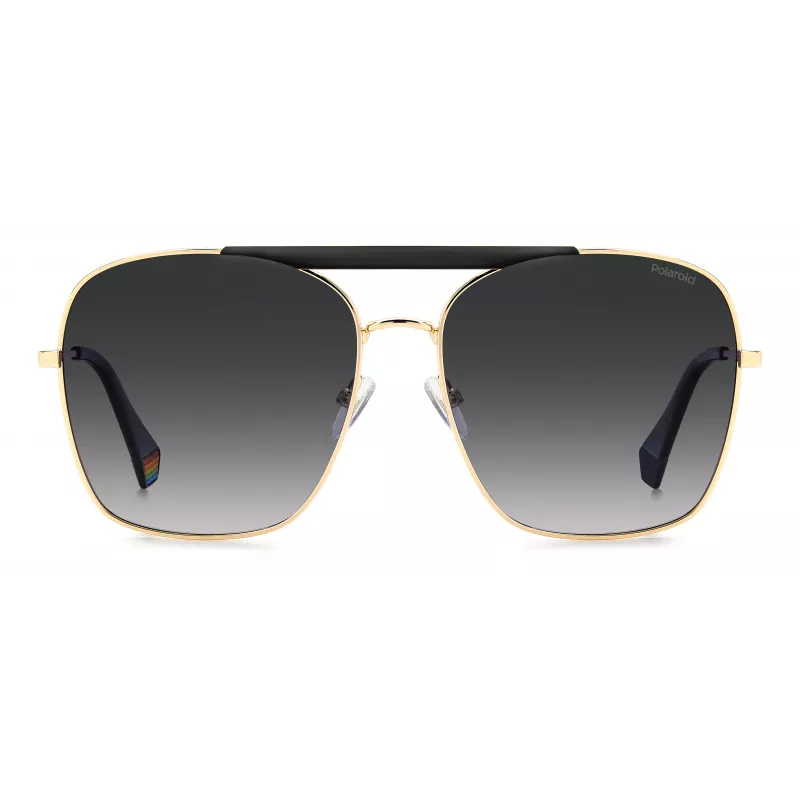 Polaroid PLD 6201/S dames aviator zonnebril Havana bruin gepolariseerd