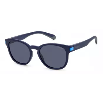 POLAROID PLD2129SFLL unisex rechthoekige gepolariseerde zonnebril 52mm