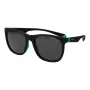 POLAROID PLD2140S543OL unisex vierkante zonnebril - Havana acetaat montuur, groene gepolariseerde polycarbonaatglazen, UV400-bescherming