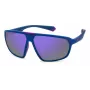 POLAROID PLD2142S802 unisex zonnebril havanna montuur grijze gepolariseerde glazen 61mm