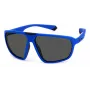 POLAROID PLD2142SDOF unisex rechthoek zonnebril - gepolariseerd UV400 - 61mm glas