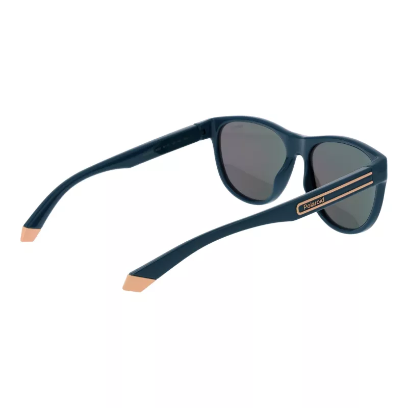 Polaroid PLD2156S56ZI9 unisex rechthoekige zonnebril - Havana/grijs gepolariseerd