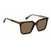 POLAROID PLD4115SX086F dames gepolariseerde zonnebril Havana 54mm