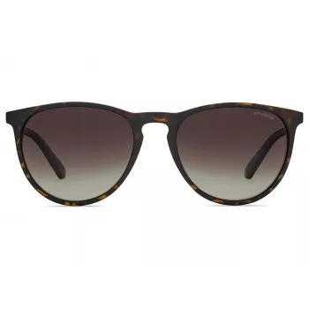 POLAROID PLD6003NSV08L unisex gepolariseerde zonnebril - zwart montuur grijze glazen 54 mm