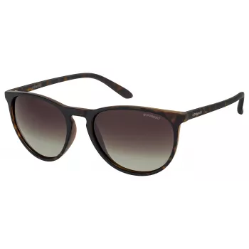 POLAROID PLD6003NSV08L unisex gepolariseerde zonnebril - zwart montuur grijze glazen 54 mm