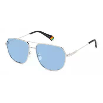 POLAROID PLD6195SX10 unisex zonnebril - gepolariseerd in piloot-/aviatorstijl - 58/15/145 mm