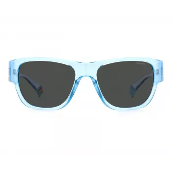 POLAROID PLD6197SMVU Unisex rechthoekige zonnebril gepolariseerd UV400 55mm