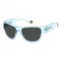 POLAROID PLD6197SMVU Unisex rechthoekige zonnebril gepolariseerd UV400 55mm