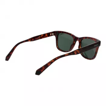 Polaroid PLD6206S51086 unisex zonnebril vierkant Havana 51mm