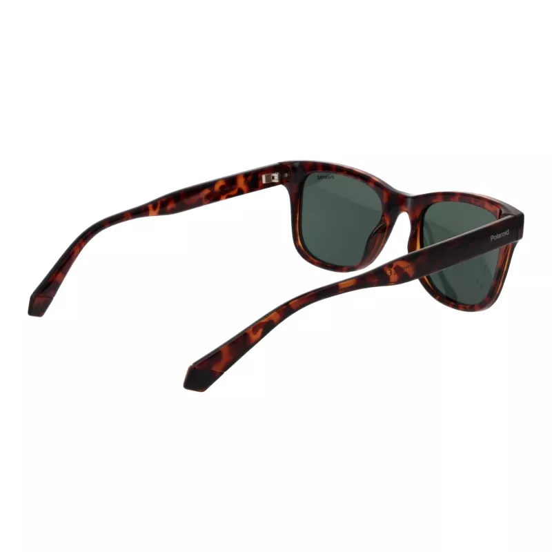 Polaroid PLD6206S51086 unisex zonnebril vierkant Havana 51mm