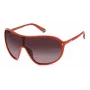 POLAROID PLD6216SL7Q unisex zonnebril - zwart montuur, grijze gepolariseerde glazen, schildvorm