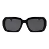 Polaroid PLD6223SX5480 unisex rechthoekige zonnebril Havana 54 mm