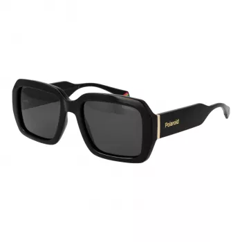 Polaroid PLD6223SX5480 unisex rechthoekige zonnebril Havana 54 mm