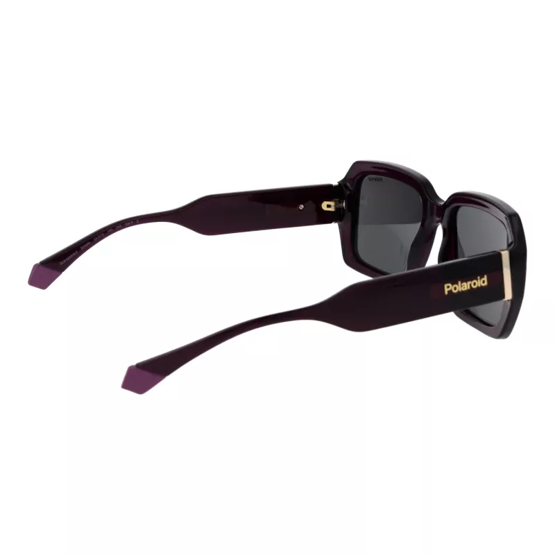 POLAROID PLD6223SX54B3 unisex rechthoekige zonnebril - Havana bruin - 54/19/140 mm