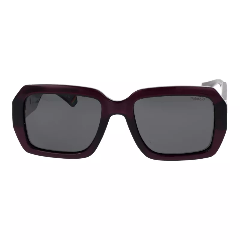 POLAROID PLD6223SX54B3 unisex rechthoekige zonnebril - Havana bruin - 54/19/140 mm