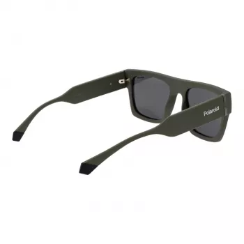 POLAROID PLD6224SX543Y unisex rechthoekige zonnebril havanna groen 54 mm