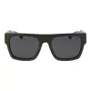 POLAROID PLD6224SX543Y unisex rechthoekige zonnebril havanna groen 54 mm