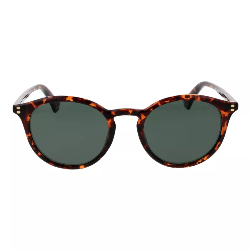 POLAROID PLD6233S51086 unisex zonnebril Havana bruin vierkant 51mm