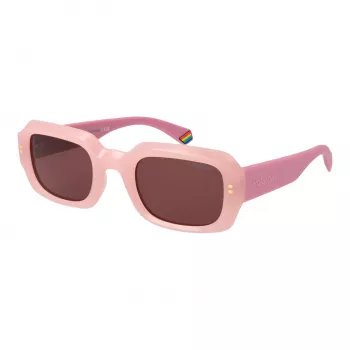 Polaroid PLD6239SX5135 unisex piloot zonnebril - gepolariseerde polycarbonaatglazen - 51mm