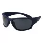 Polaroid PLD7005S63863 unisex rechthoekige zonnebril - zwart/grijs - gepolariseerd UV400