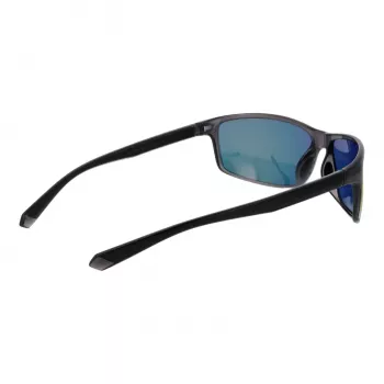 Polaroid PLD7036S63KB7 unisex piloot zonnebril - zwart montuur, grijze gepolariseerde glazen, 63 mm