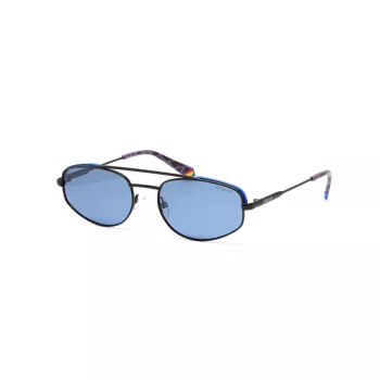 POLAROID unisex PLD6130SOY4 zonnebril Havana bruin gepolariseerd 55mm